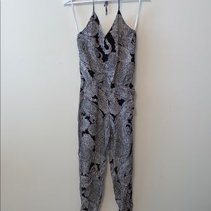 Paisley print jumpsuit
